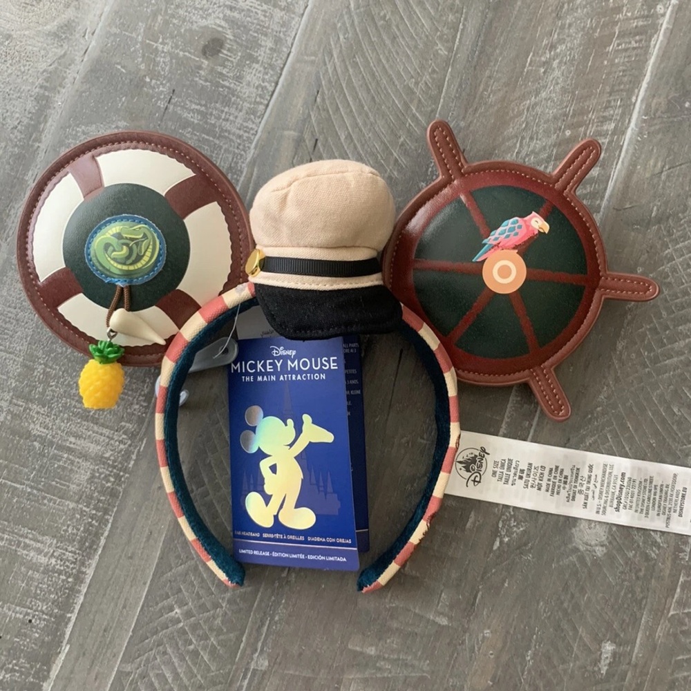Mickey Main Attraction Jungle Cruise Mouse Ears - 50th Anniversary Disney World